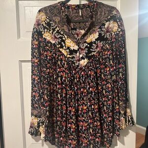 Free People “Wildflower Fields” Tunic Top